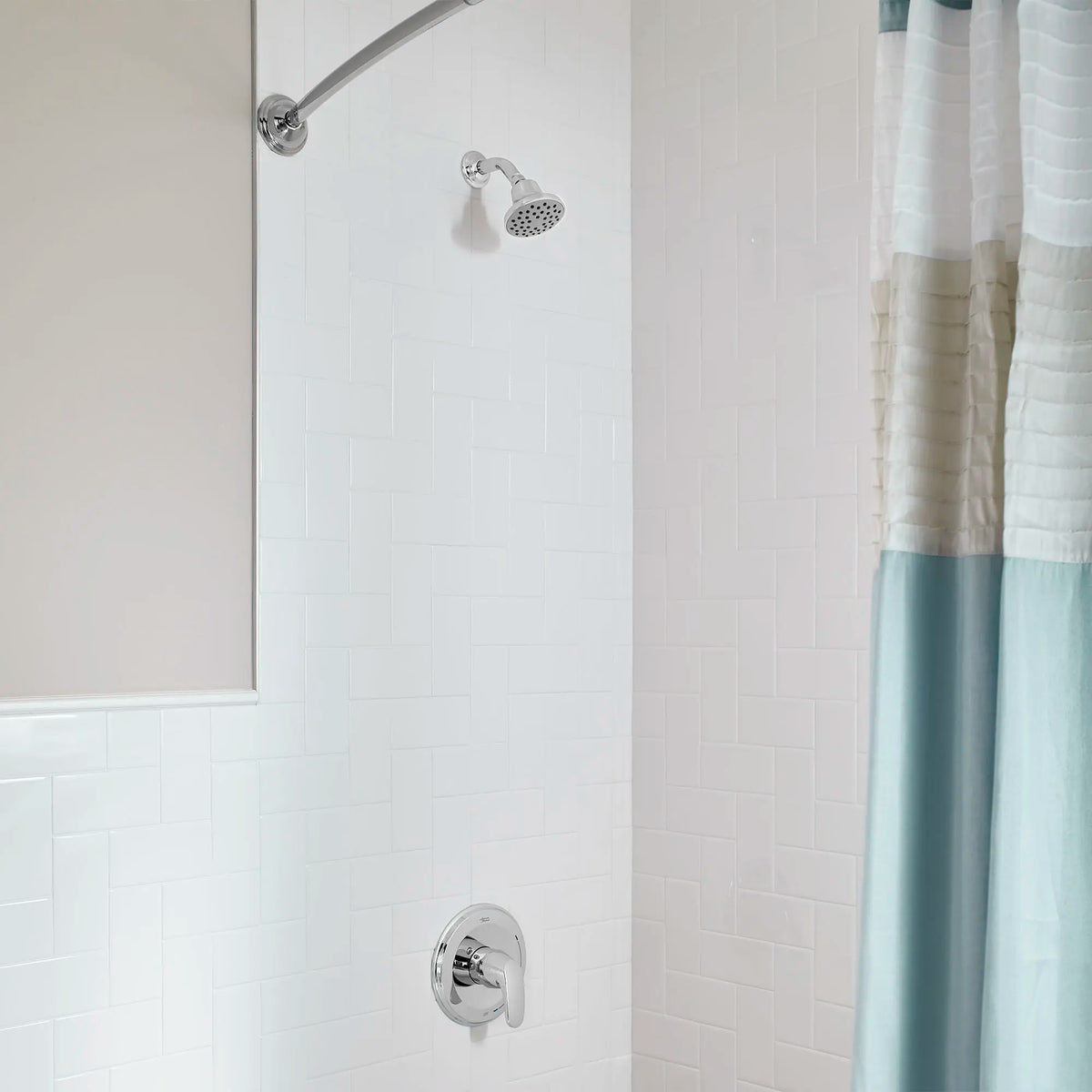 Colony® PRO 1.75 gpm/6.6 L/min Shower Trim Kit With Water-Saving Showerhead, Double Ceramic Pressure Balance Cartridge With Lever Handle // POLISHED CHROME // 86761_B-T075507002_CDNwebp.webp