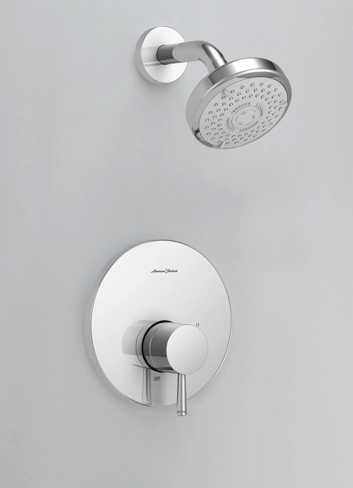 Serin® 1.75 gpm/6.6 L/min Tub and Shower Trim Kit With Water-Saving 3-Function Shower Head, Double Ceramic Pressure Balance Cartridge With Lever Handle // SHOWER / POLISHED CHROME // 87865_B-TU064507002_CDNwebp.webp