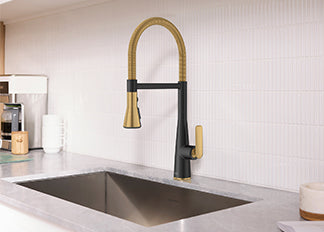 Monterrey® Single-Handle Gooseneck Kitchen Faucet 1.5 gpm/5.7 Lpm
